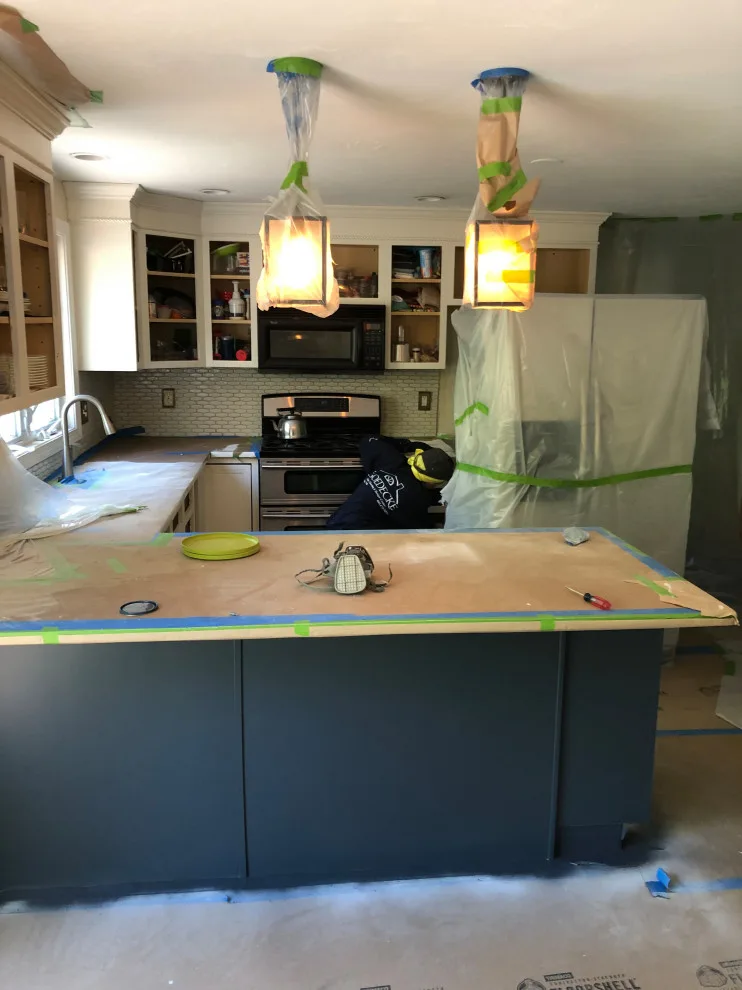 Cabinet restoration by Gölsmith Painting Company - Photo 2