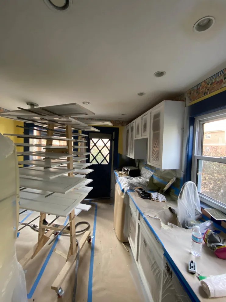 Cabinet restoration and new countertops by Powell Painting And Home Services - Photo 11