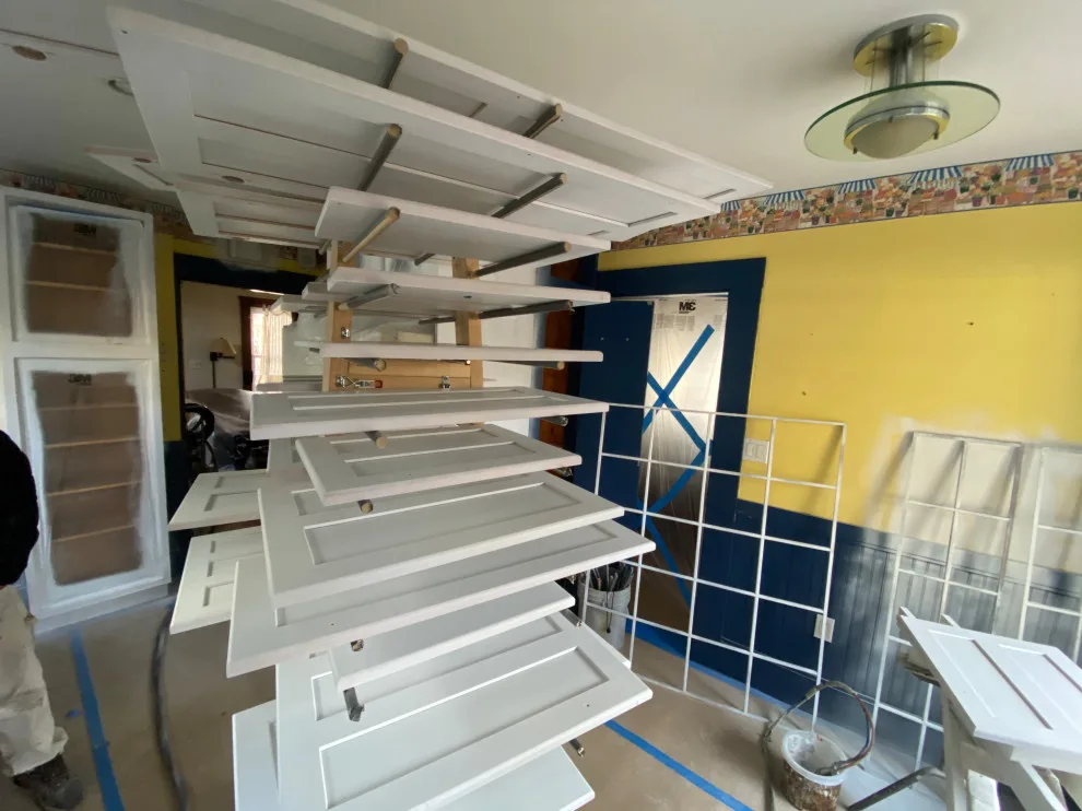 Cabinet restoration and new countertops by Powell Painting And Home Services - Photo 15