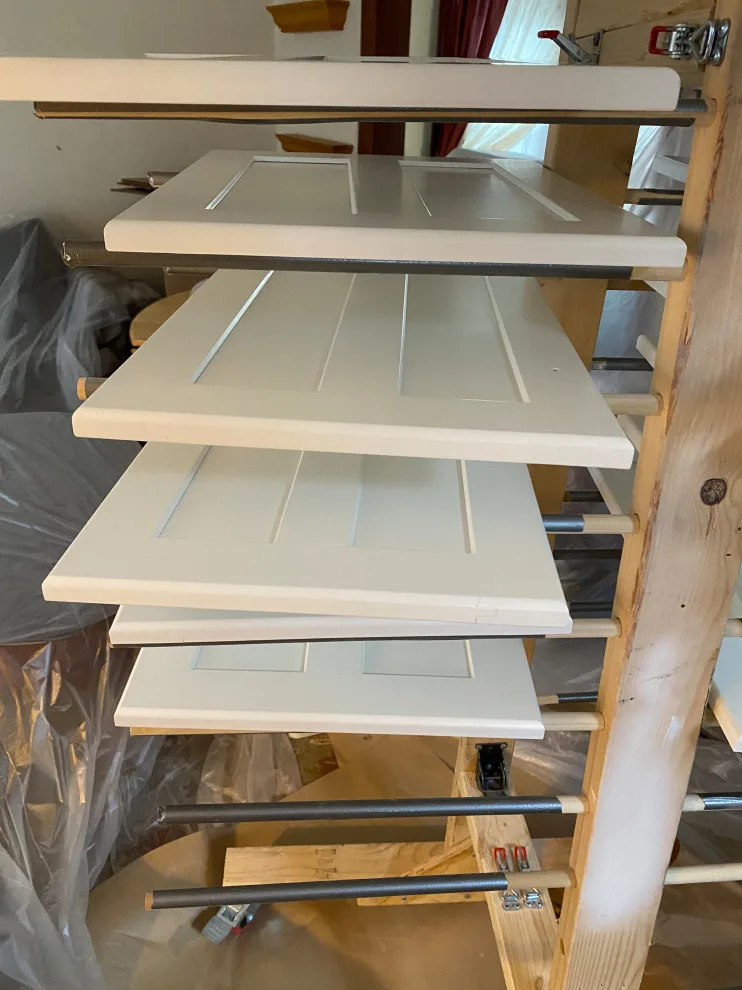 Cabinet restoration and new countertops by Powell Painting And Home Services - Photo 8