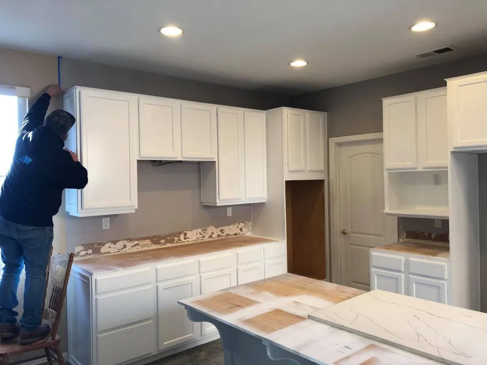 Cabinet and Kitchen Refinishing by Gama Quality Painting Inc. - Photo 3
