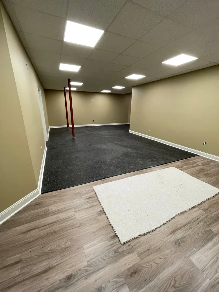 Finished basement primed and painted by Star Painters LLC - Photo 3