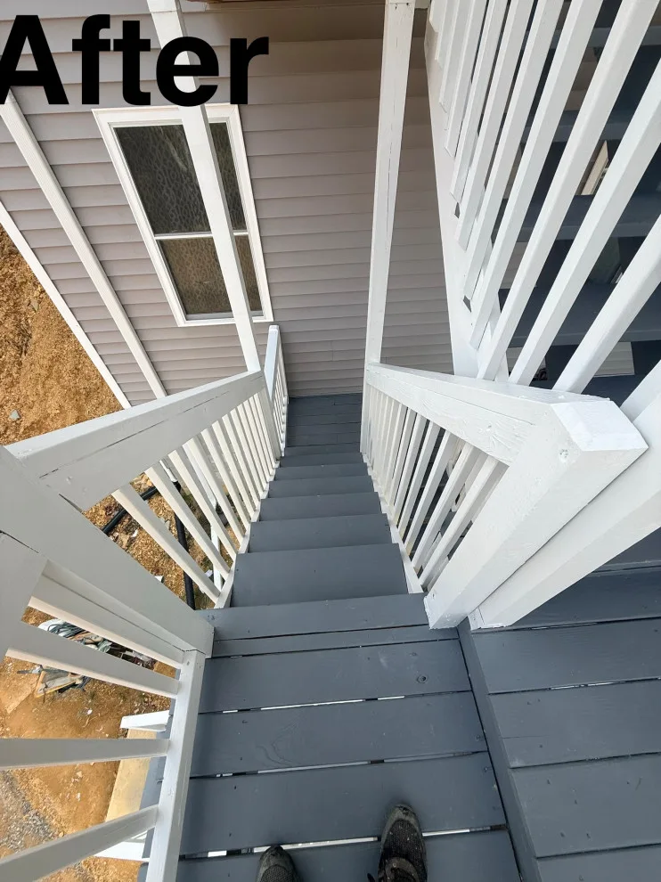 Deck Staining Project We Finished by Whaleys Painting And More - Photo 4