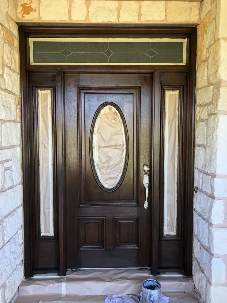Entrance Door Finish by Chavez Unique Painting - Photo 3