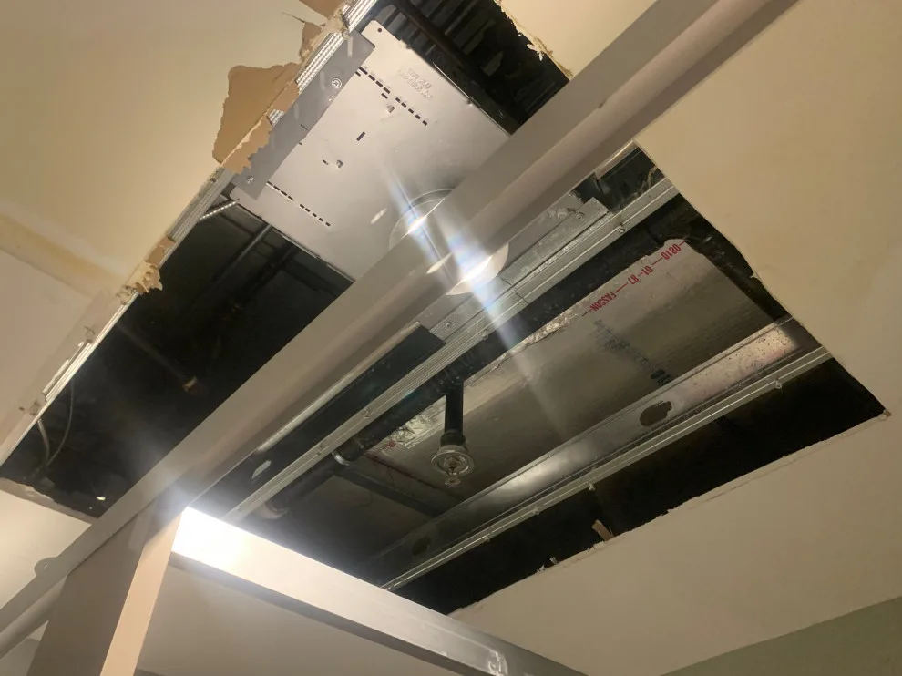 Commercial Ceiling Repair by Arnoldy Painting - Photo 3