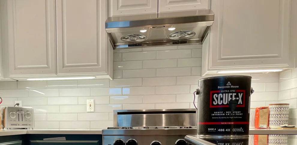 Cabinet Refinishing in the Kitchen by Grit City Painters - Photo 3