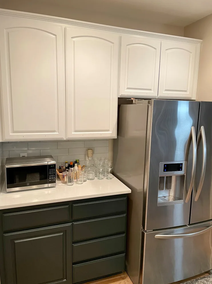Cabinet Refinishing in the Kitchen by Grit City Painters - Photo 2