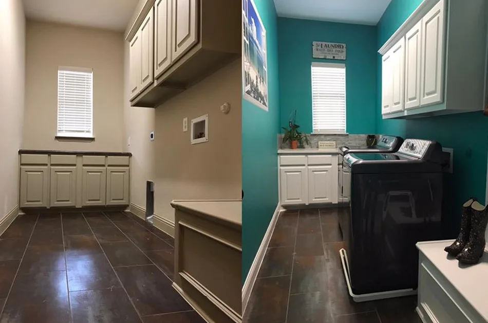 Dramatic Makeover of Dining Room and Entryway by Hardy's Painting - Photo 8