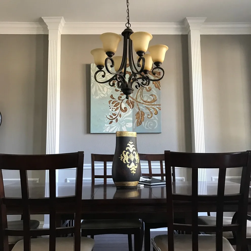 Dramatic Makeover of Dining Room and Entryway by Hardy's Painting - Photo 6