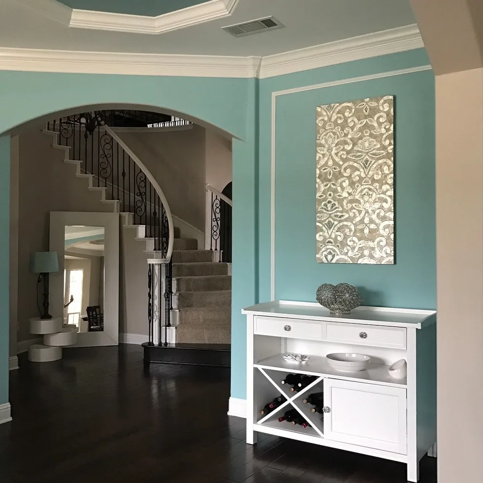Dramatic Makeover of Dining Room and Entryway by Hardy's Painting - Photo 4