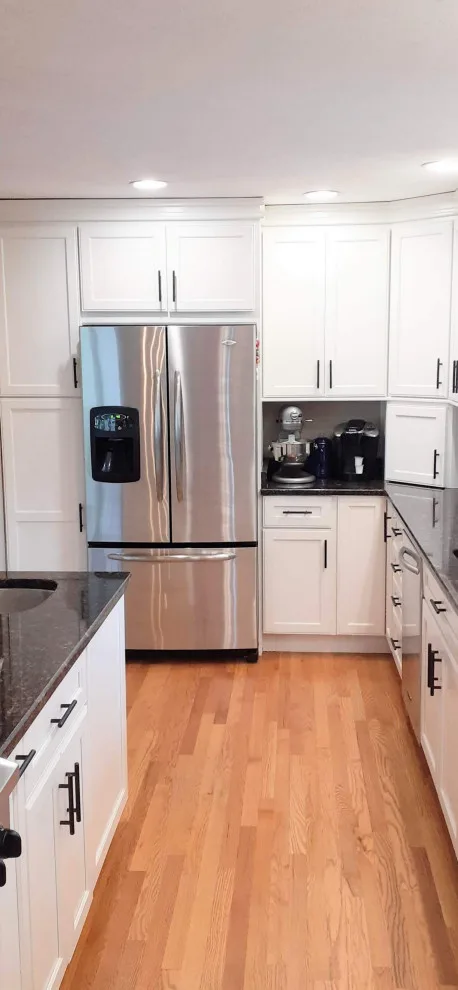 Elegant Dover White Kitchen by J's Painting & Flooring - Photo 6