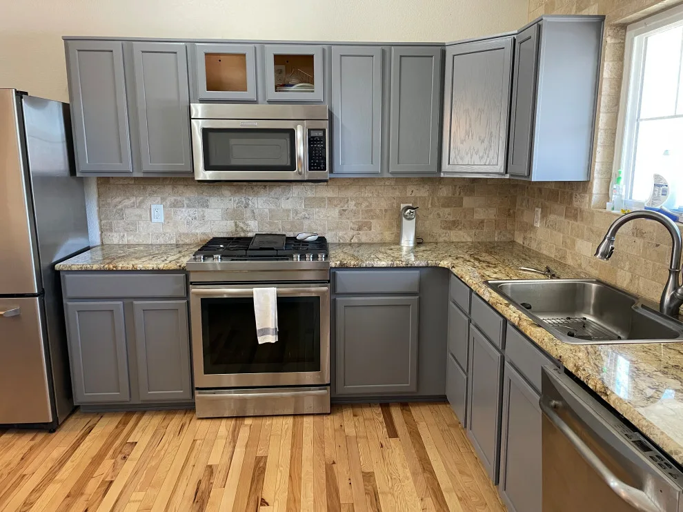 Oak to Azure by Illuminate Cabinet Painting LLC - Photo 8