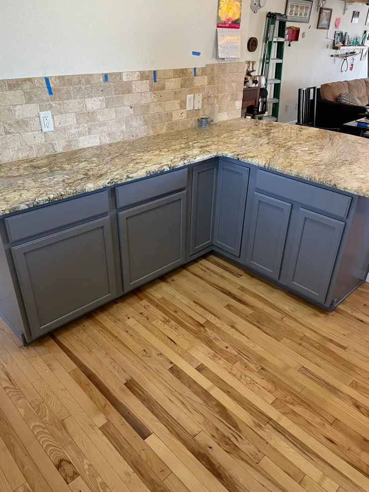 Oak to Azure by Illuminate Cabinet Painting LLC - Photo 2