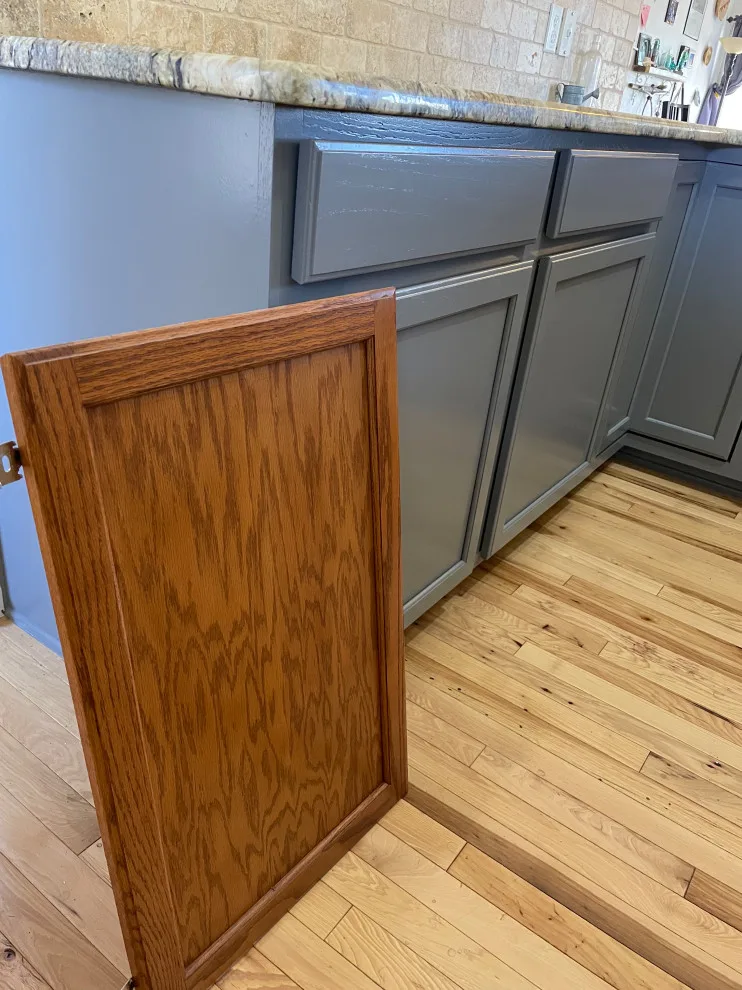 Oak to Azure by Illuminate Cabinet Painting LLC - Photo 5