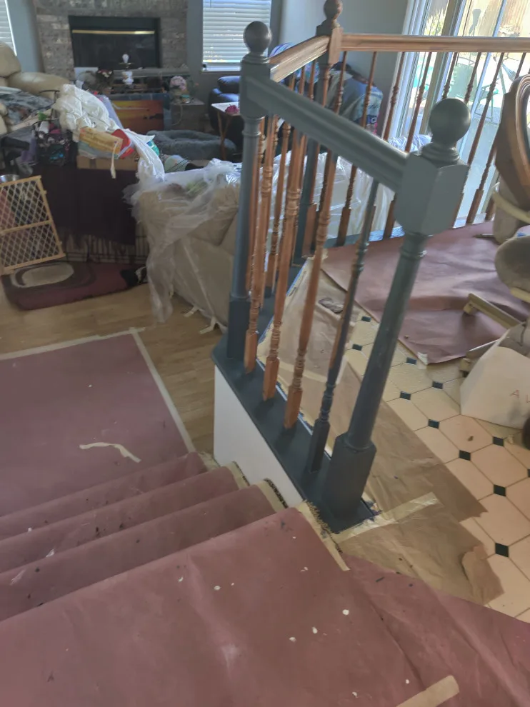 Newly Coated Stair Rails by Antonio's Painting Services - Photo 10