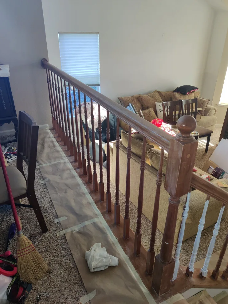 Newly Coated Stair Rails by Antonio's Painting Services - Photo 11