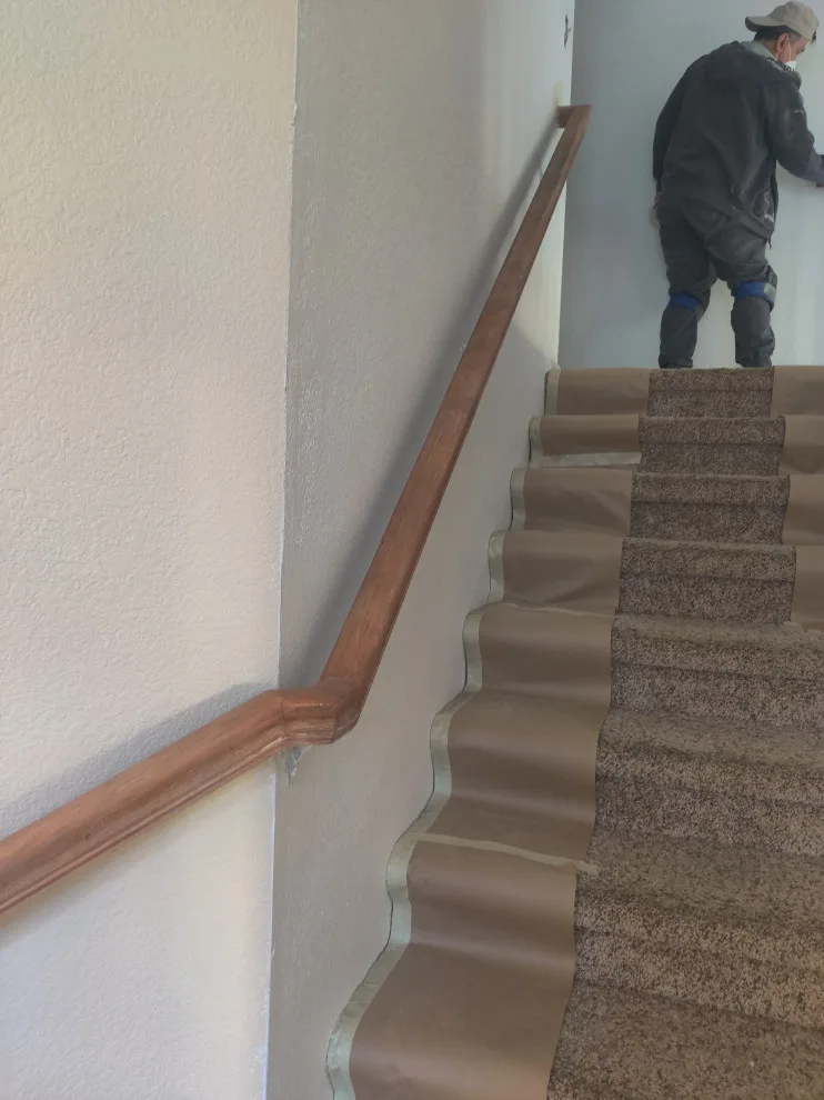 Newly Coated Stair Rails by Antonio's Painting Services - Photo 3