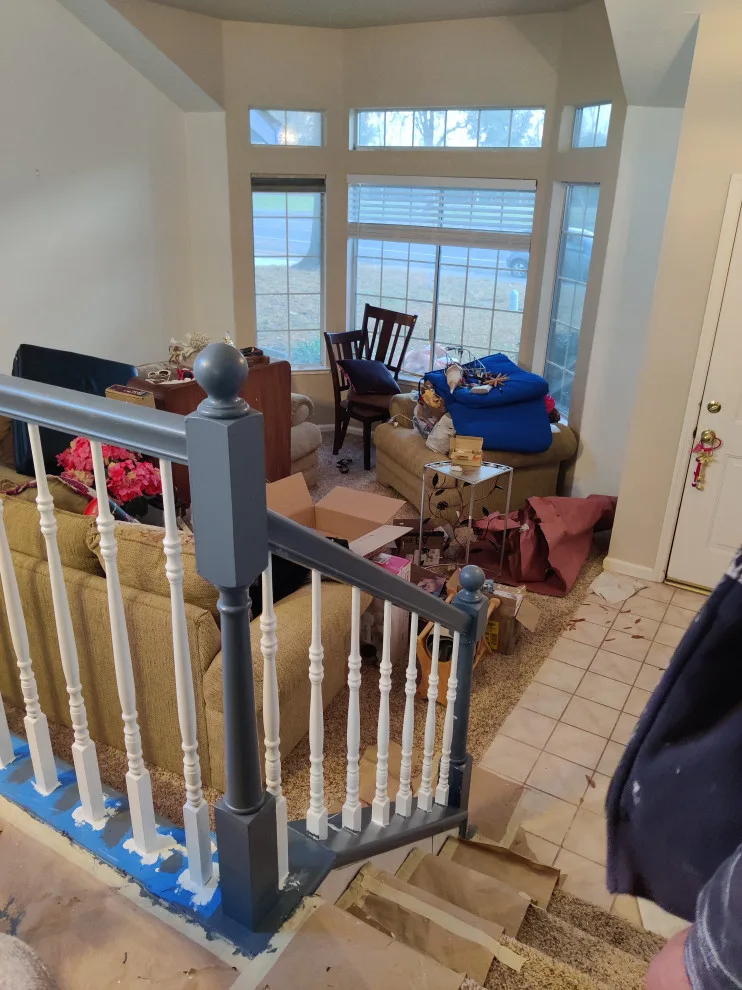 Newly Coated Stair Rails by Antonio's Painting Services - Photo 16