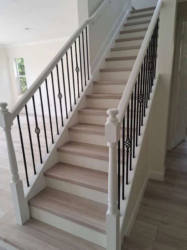 Delicately Applied Paint on Interior Stairs by Dehm Painting Service Corp - Photo 3