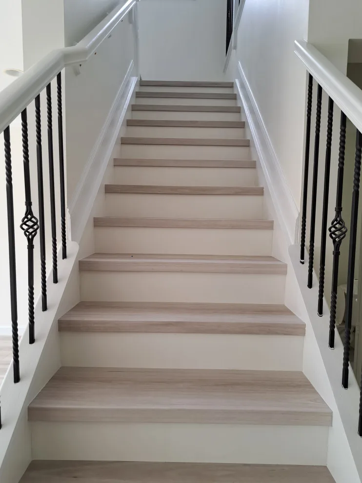 Delicately Applied Paint on Interior Stairs by Dehm Painting Service Corp - Photo 2