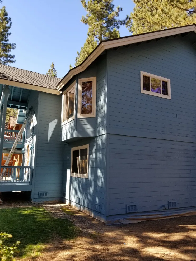 House Transformed to Blue by Artisticrat Property Improvements Inc. - Photo 3