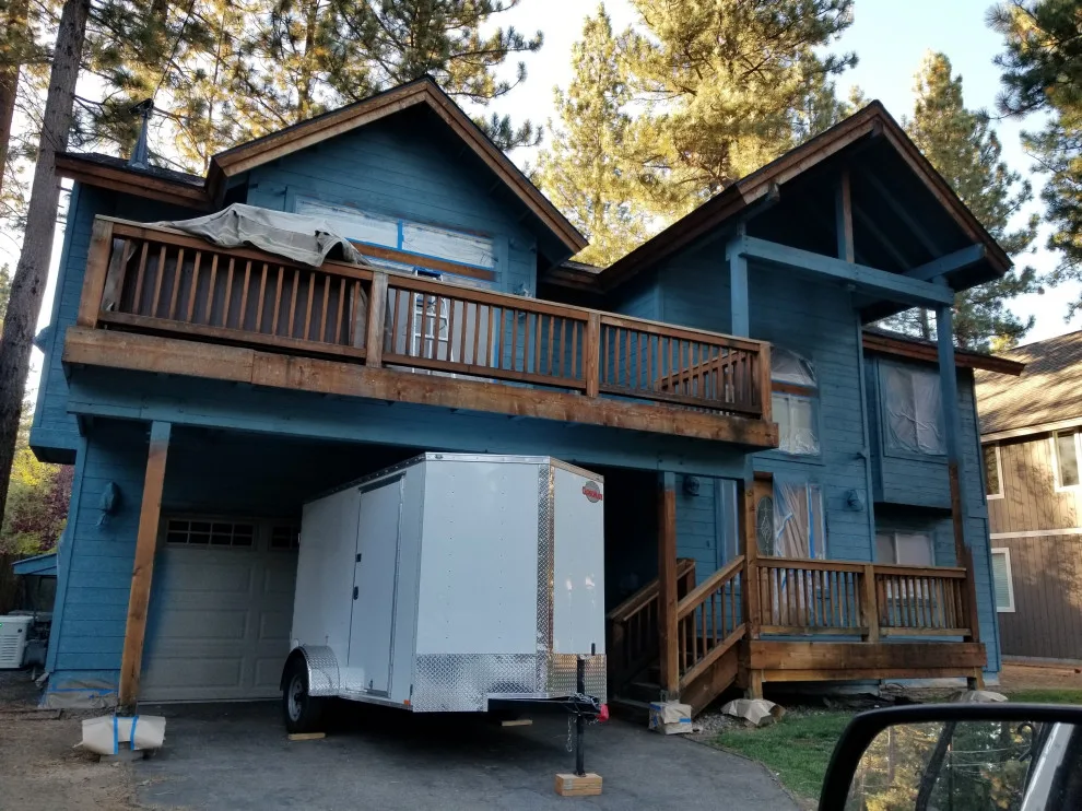 House Transformed to Blue by Artisticrat Property Improvements Inc. - Photo 2