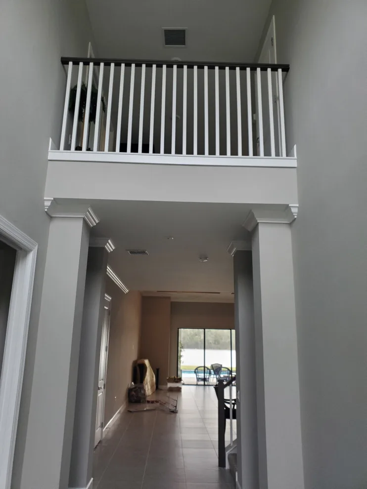 Crown Molding Installation and Complete Interior Repainting by Flawless Finish Inc. - Photo 3