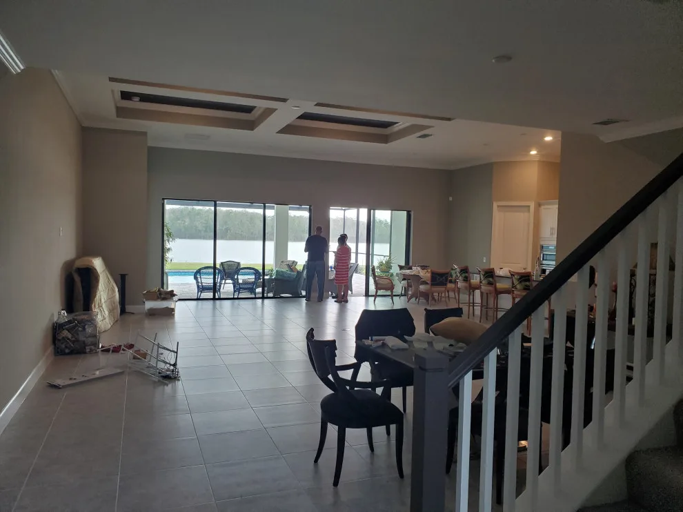 Crown Molding Installation and Complete Interior Repainting by Flawless Finish Inc. - Photo 6