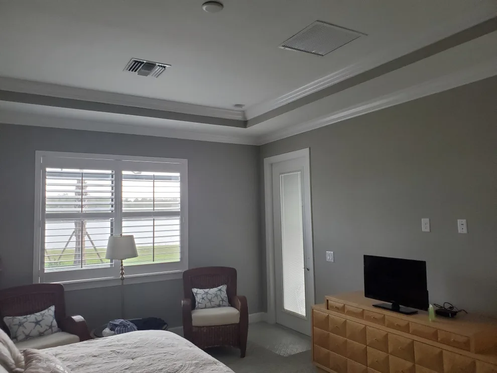 Crown Molding Installation and Complete Interior Repainting by Flawless Finish Inc. - Photo 2