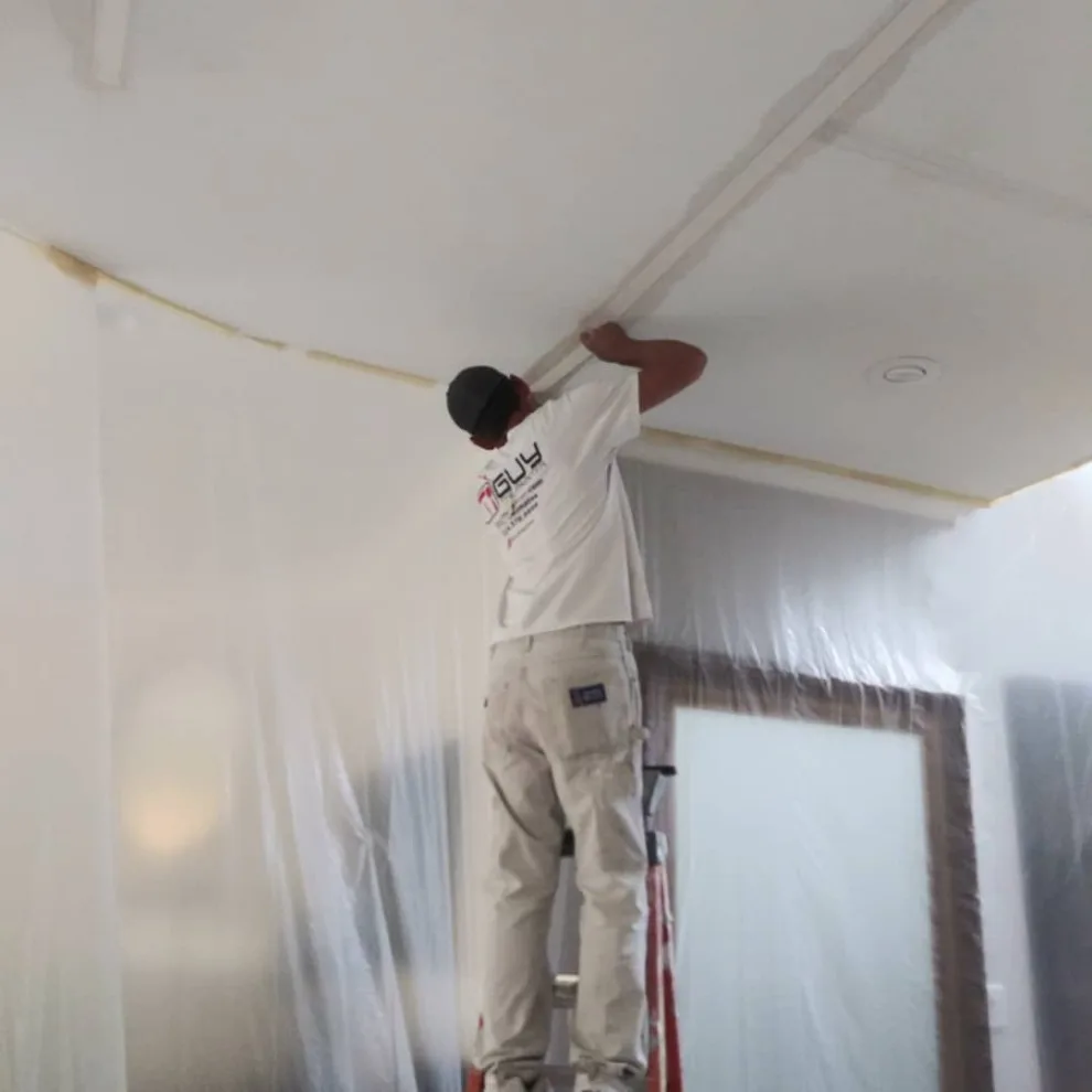Ceiling Crack Restoration by Guy The Painter - Photo 2