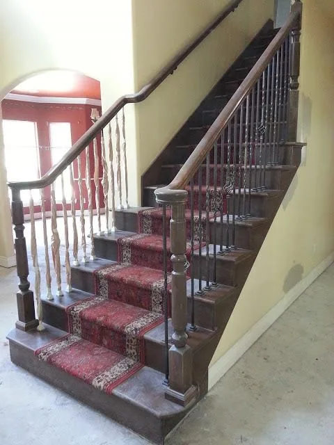 Dual Hue Staircase by J.R Custom Finishes - Photo 13