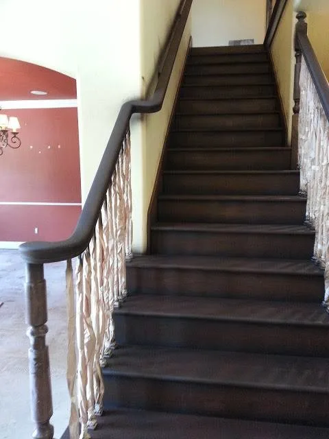 Dual Hue Staircase by J.R Custom Finishes - Photo 7