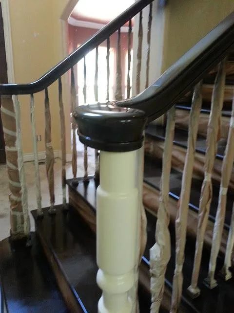 Dual Hue Staircase by J.R Custom Finishes - Photo 2