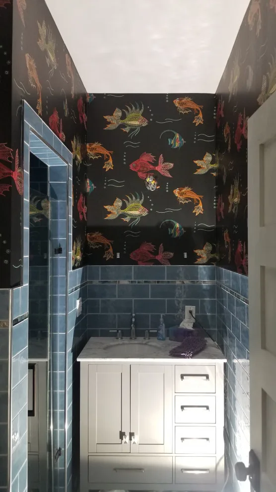 Bathroom Wall Covering 3 by Sommers Painting & Wallpapering LLC - Photo 2