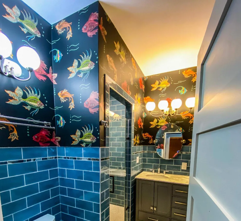 Bathroom Wall Covering 3 by Sommers Painting & Wallpapering LLC - Photo 3