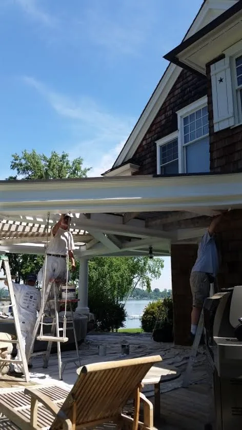 Light-Colored Outdoor Coating by Steven Sampson's Painters & Decorators - Photo 2