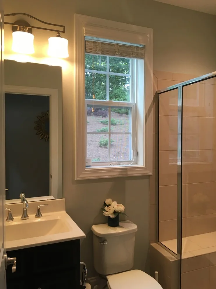 Inspiration for a Bathroom by Triangle Precision Painting - Photo 3