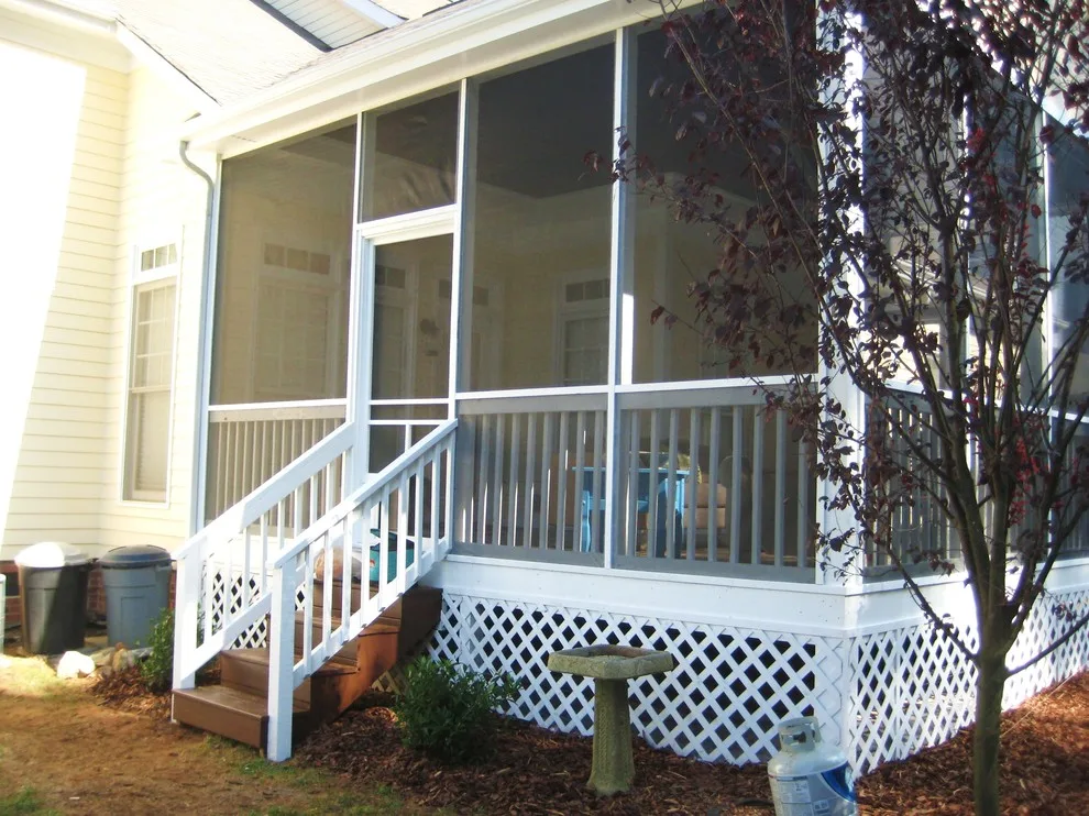 Constructing a screened porch and deck by Fox Brothers Painting - Photo 2