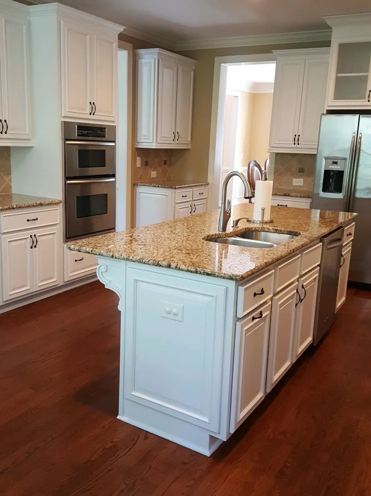 Expansive Kitchen in White Paint by Wallscapers Kitchen & Bath Innovations - Photo 5