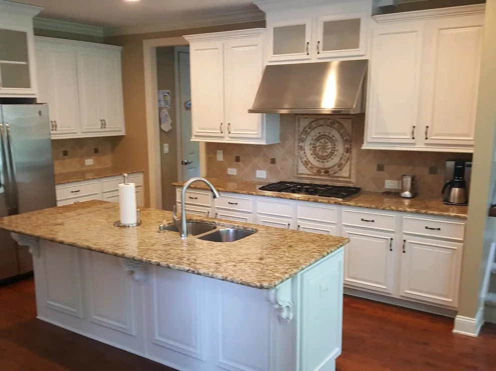 Expansive Kitchen in White Paint by Wallscapers Kitchen & Bath Innovations - Photo 4