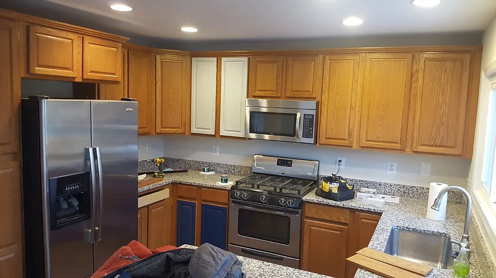 Alexandria Virginia Four by Cabinet Painting & Refacing By Kitchen Update - Photo 2