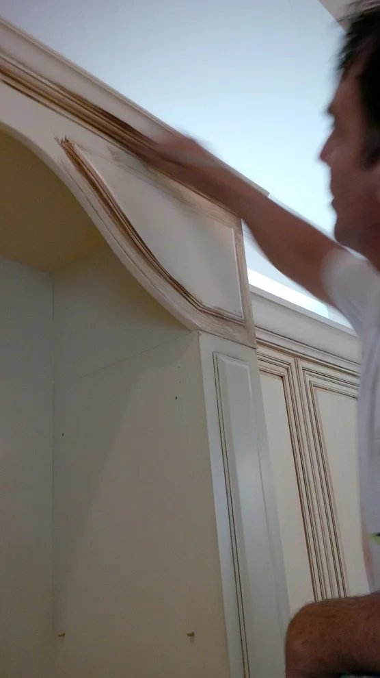 Revamping Vintage Kitchen Cabinets by Fresh Coat Painting Of Jupiter - Photo 3