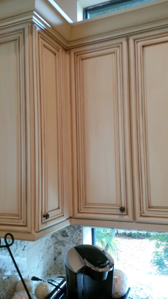 Revamping Vintage Kitchen Cabinets by Fresh Coat Painting Of Jupiter - Photo 5