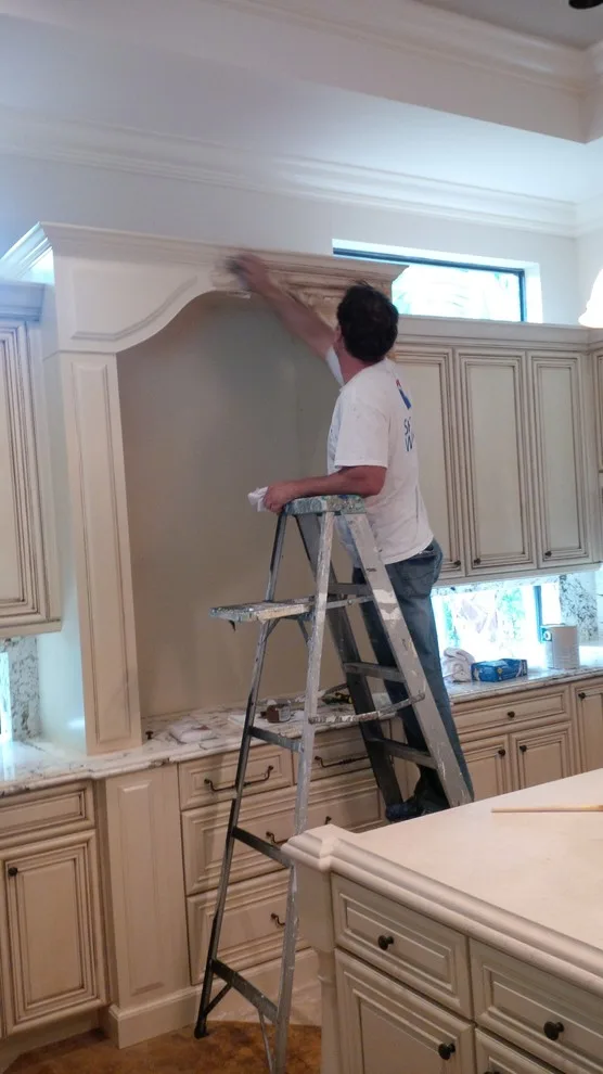 Revamping Vintage Kitchen Cabinets by Fresh Coat Painting Of Jupiter - Photo 6