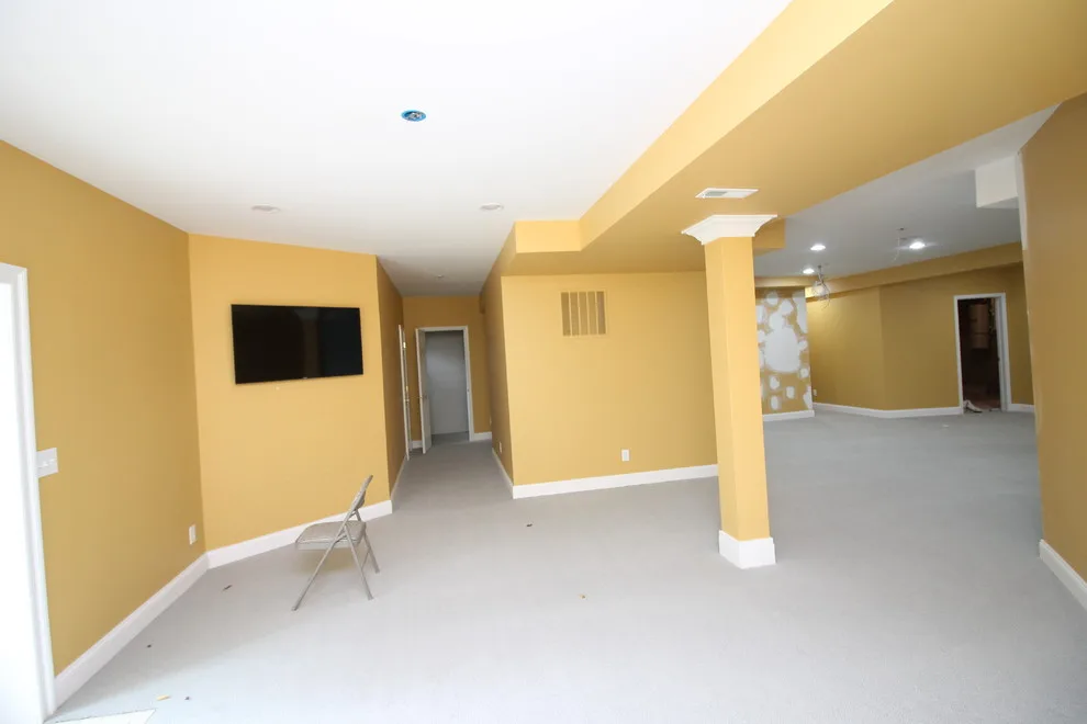 Modern Basement Cinema and Recreation Space by Parviz Painting MD LLC - Photo 5