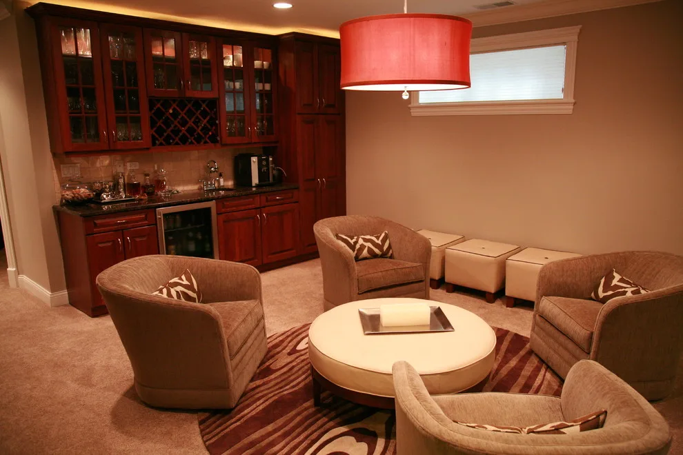 Lower Level Lounge by Paint The Town Red - Color Consulting - Photo 5