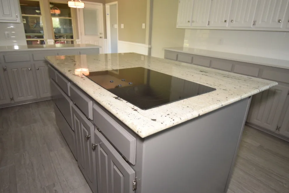 Elegant Three-Tone Kitchen by Hardy's Painting - Photo 2