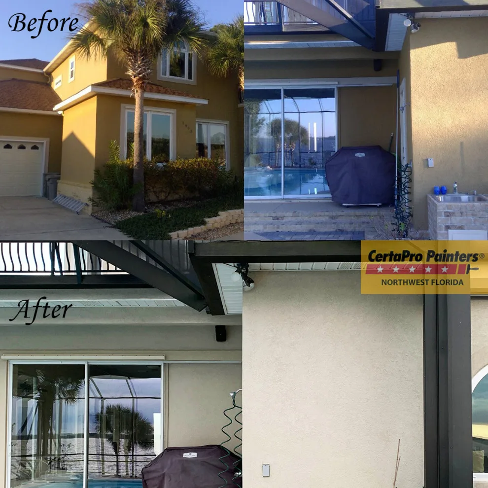 Residential Exterior Transformation by CertaPro Painters Of Northwest Florida - Photo 7