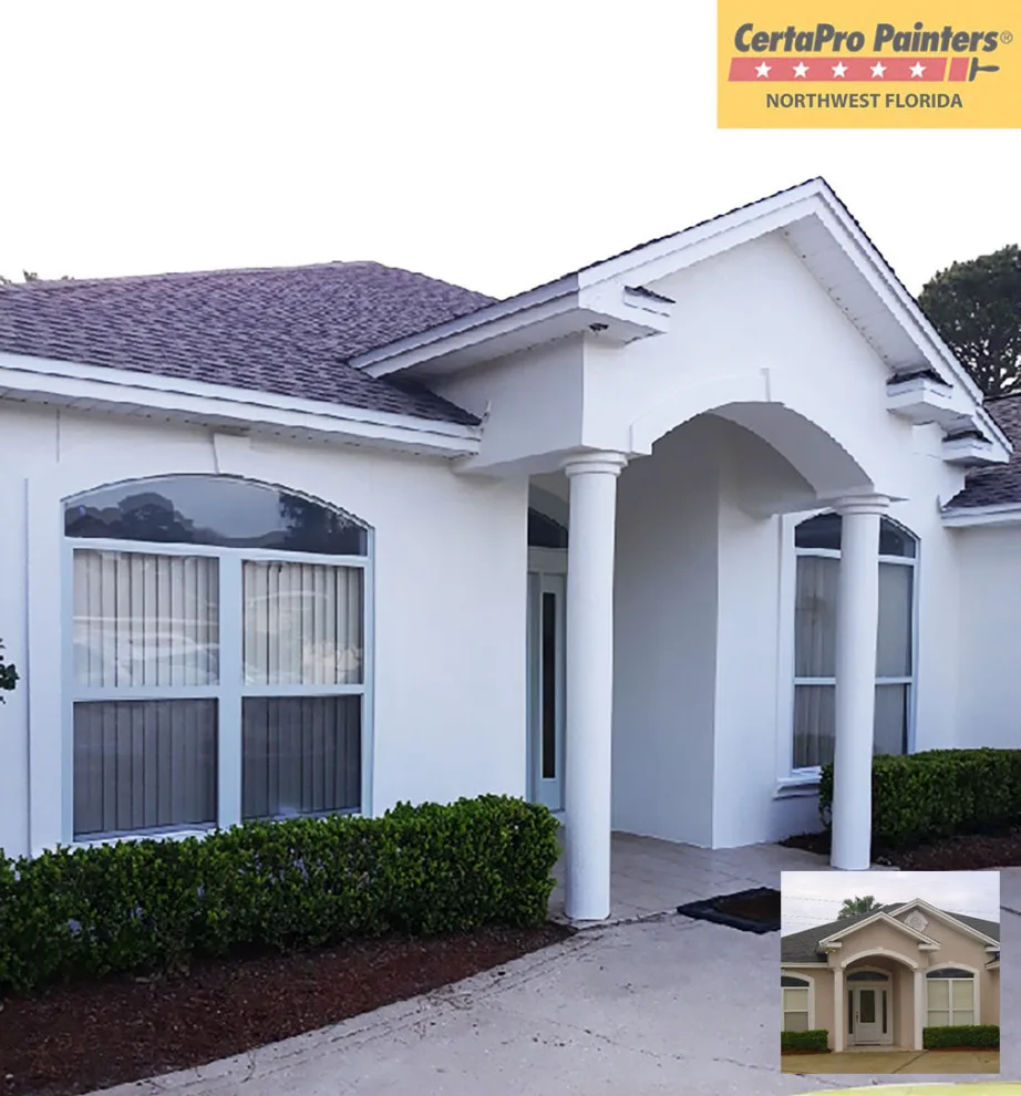 Residential Exterior Transformation by CertaPro Painters Of Northwest Florida - Photo 12