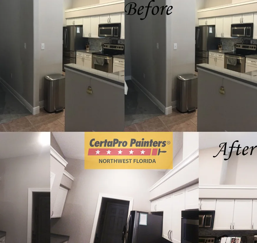 Residential Interior Transformation by CertaPro Painters Of Northwest Florida - Photo 4